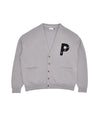 Pop Big P Cardigan Sweat Drizzle
