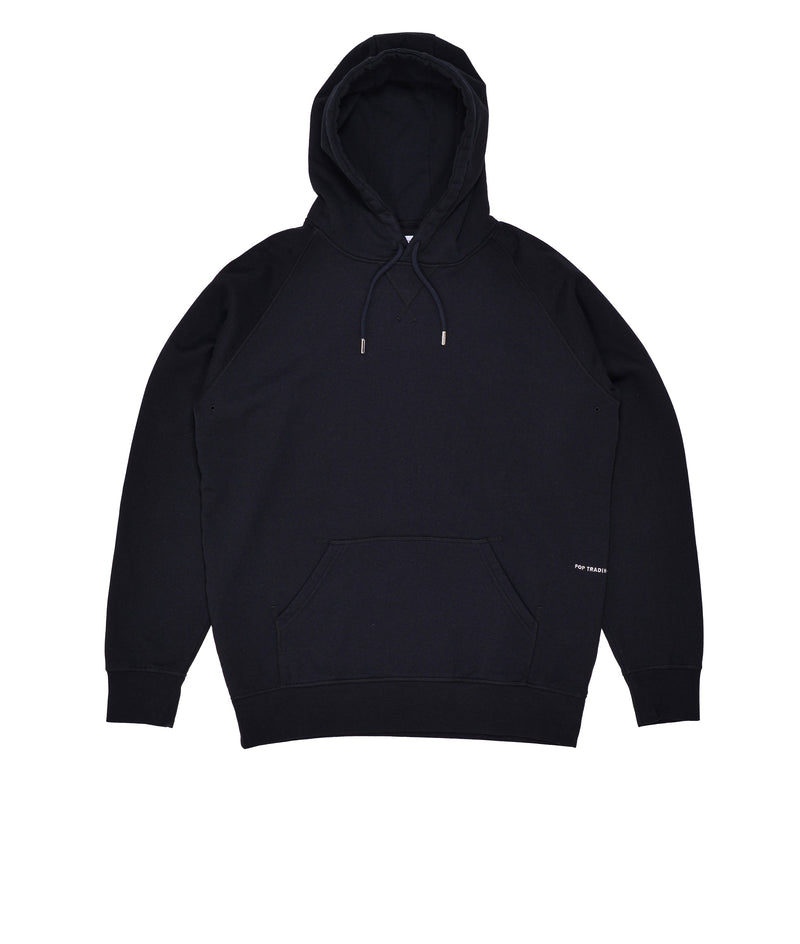 Pop Logo Hooded Sweat Anthracite