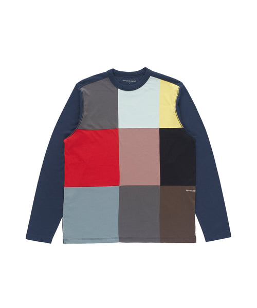 Featured Product Image Of Pop Panel Longsleeve T-Shirt Multicolour