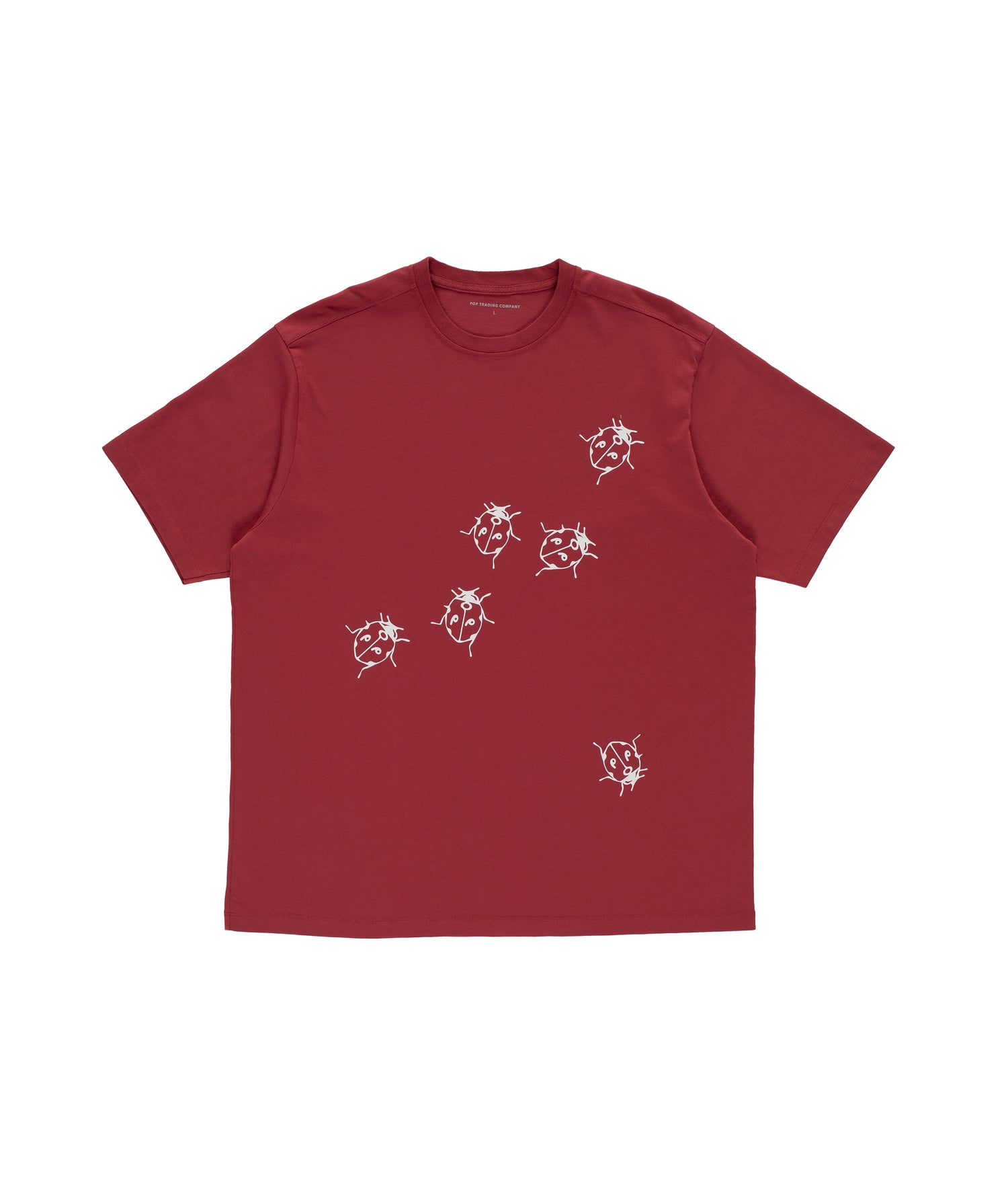 Pop Ladybugs T-Shirt Earth Red