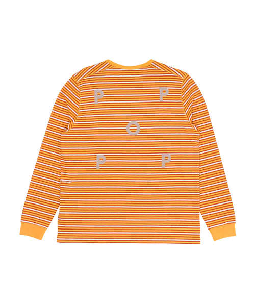 Featured Product Image Of Pop Striped Longsleeve T-Shirt Citrus
