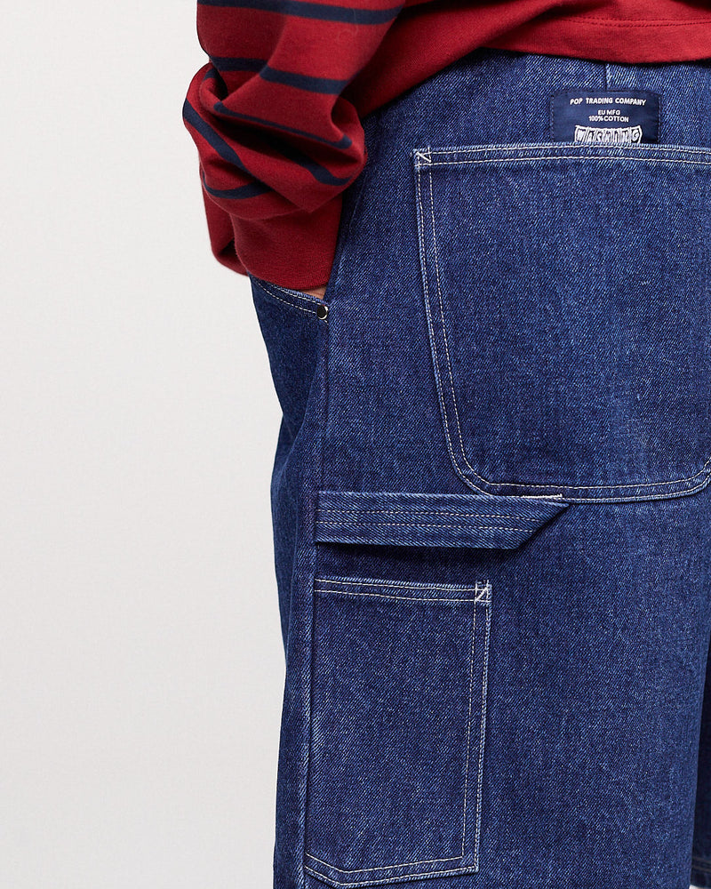 Pop DRS Short Rinsed Denim