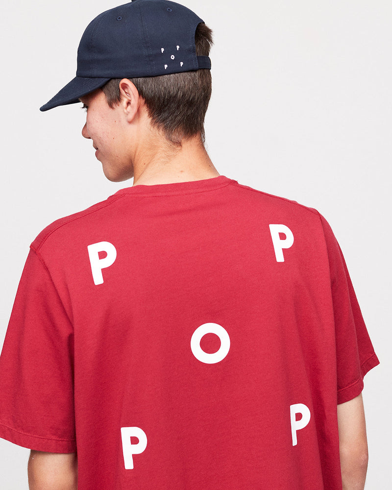 Pop Logo T-Shirt Rio Red