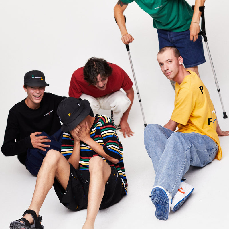 Pop Water Polo T-Shirt Blue