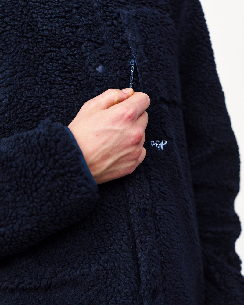 Pop Dancer Fleece Shirt Navy