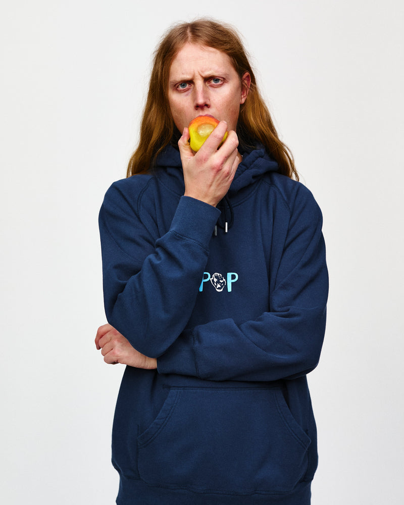 Pop Dancer Hooded Sweat Navy