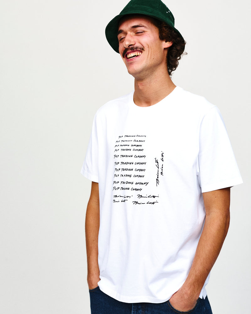 Pop Brian Lotti T-Shirt White