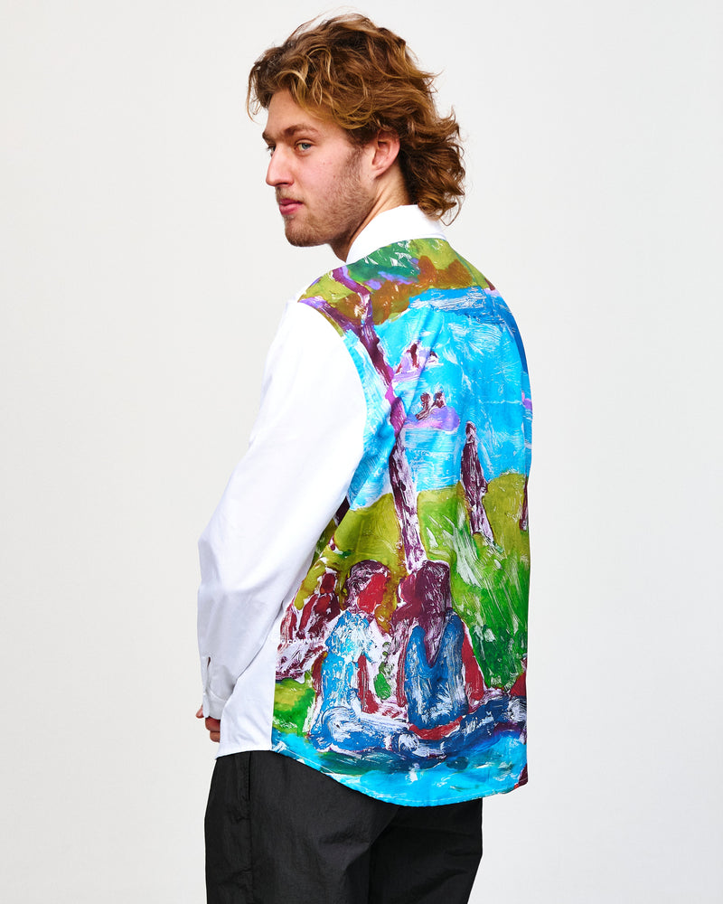 Pop Brian Lotti Shirt White