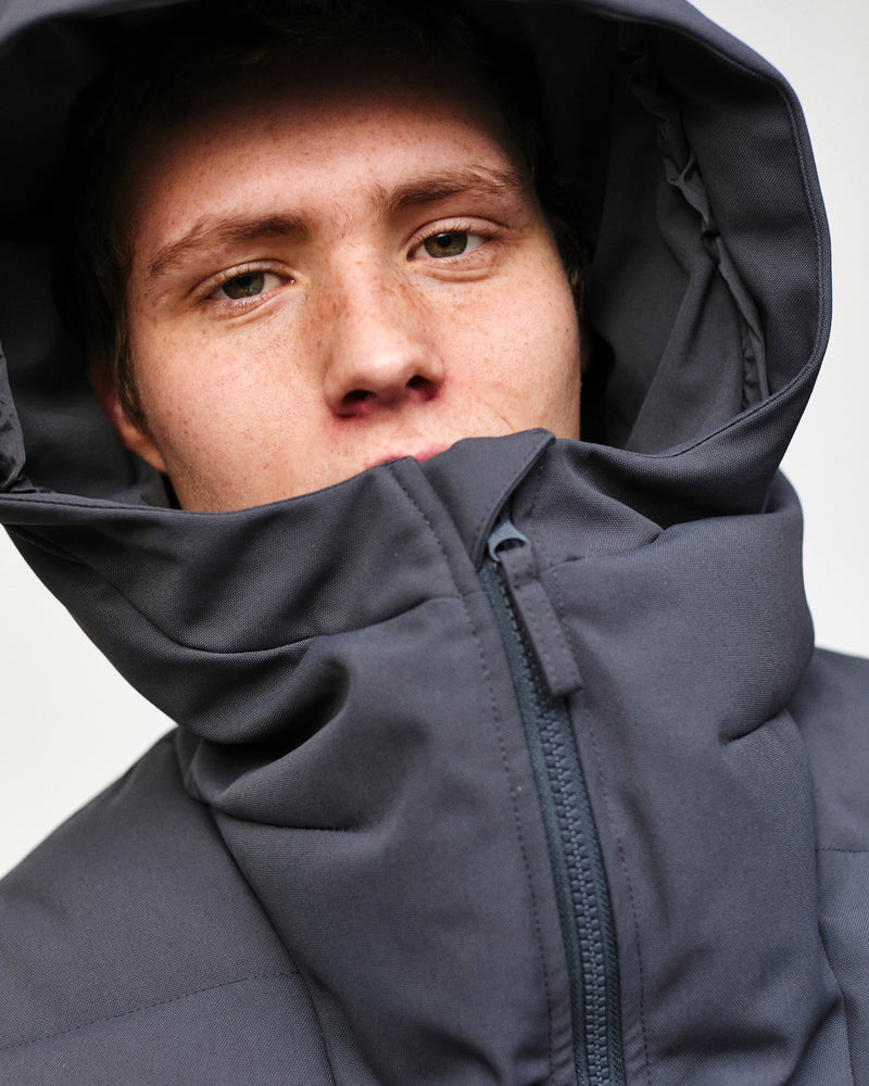 Pop Alex Padded Jacket Charcoal