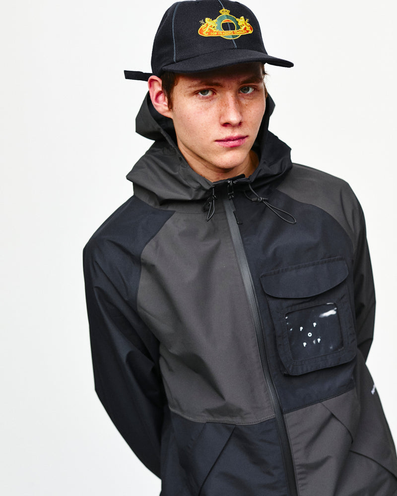 Pop Royal O 6 Panel Hat Black