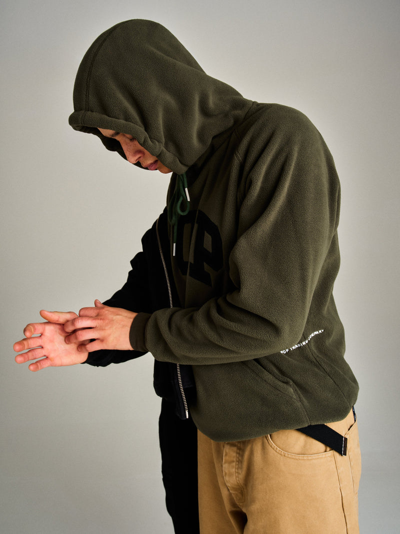 Pop Arch Hooded Sweat Duffel Green