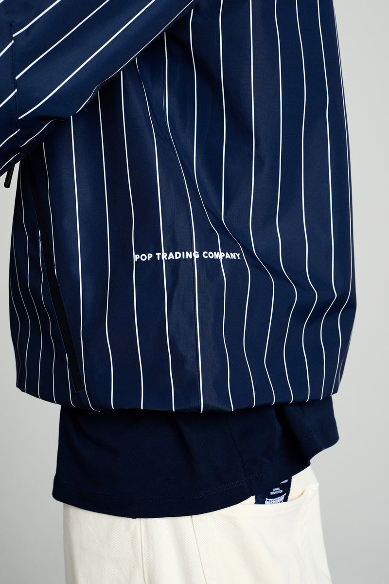 Pop Pinstripe Oracle Jacket Navy/White