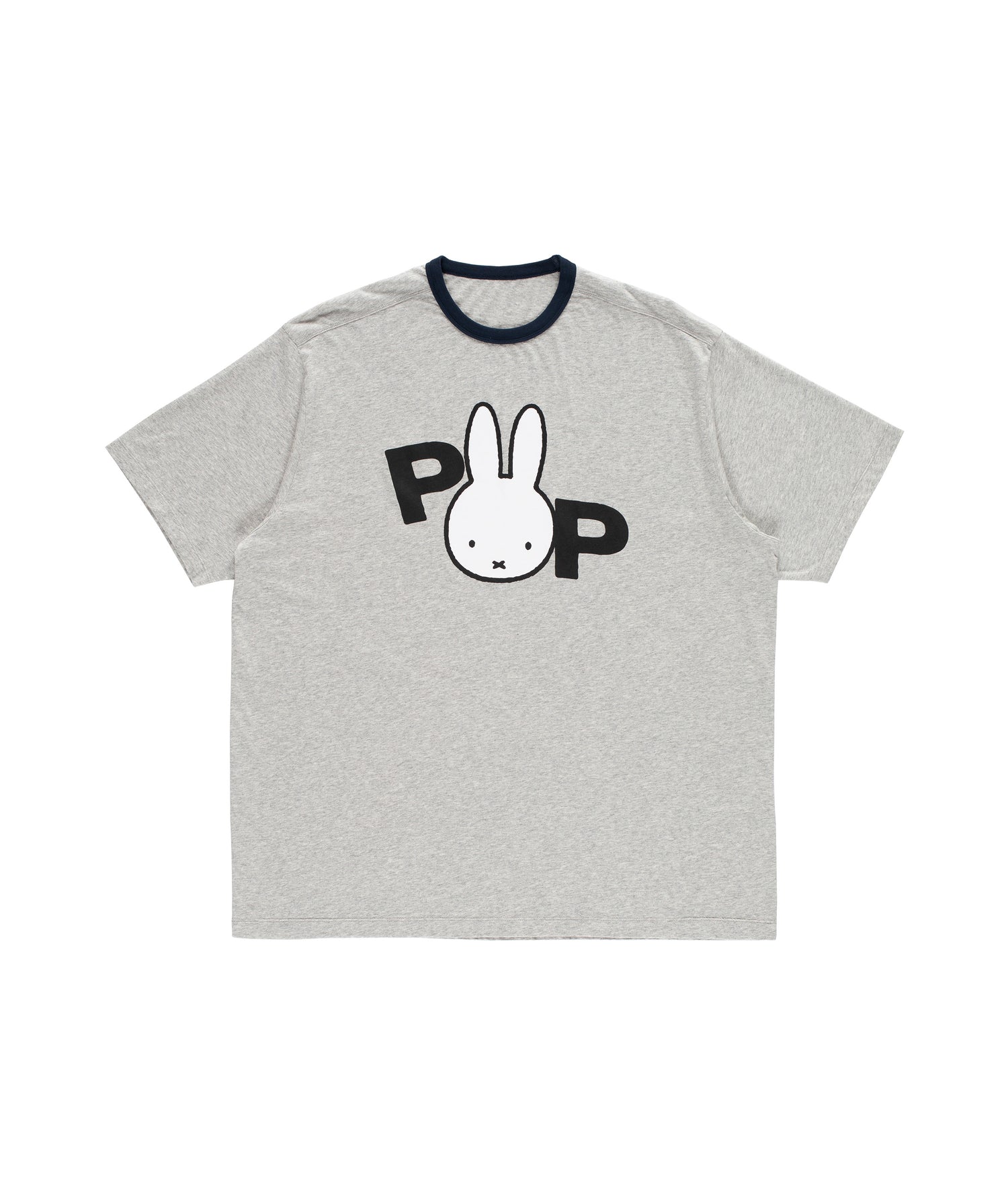 Miffy & Pop Ears T-Shirt Grey