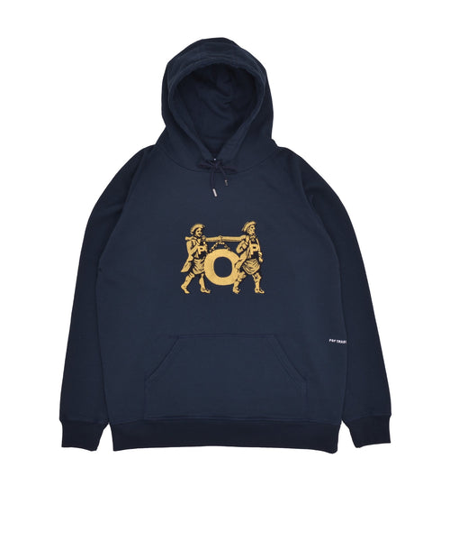 Featured Product Image Of Pop Carry O Embroidered Hooded Sweat Navy