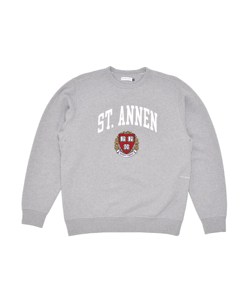 Featured Product Image Of Pop St Annen Crest Crewneck Sweat Heather Grey