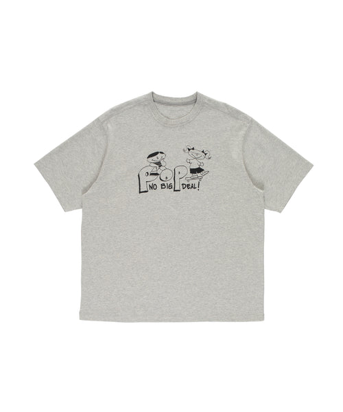 Featured Product Image Of Pop No Deal T-Shirt Heather Grey