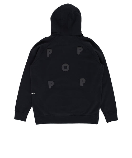 Featured Product Image Of Pop Puffed Logo Hooded Sweat Black
