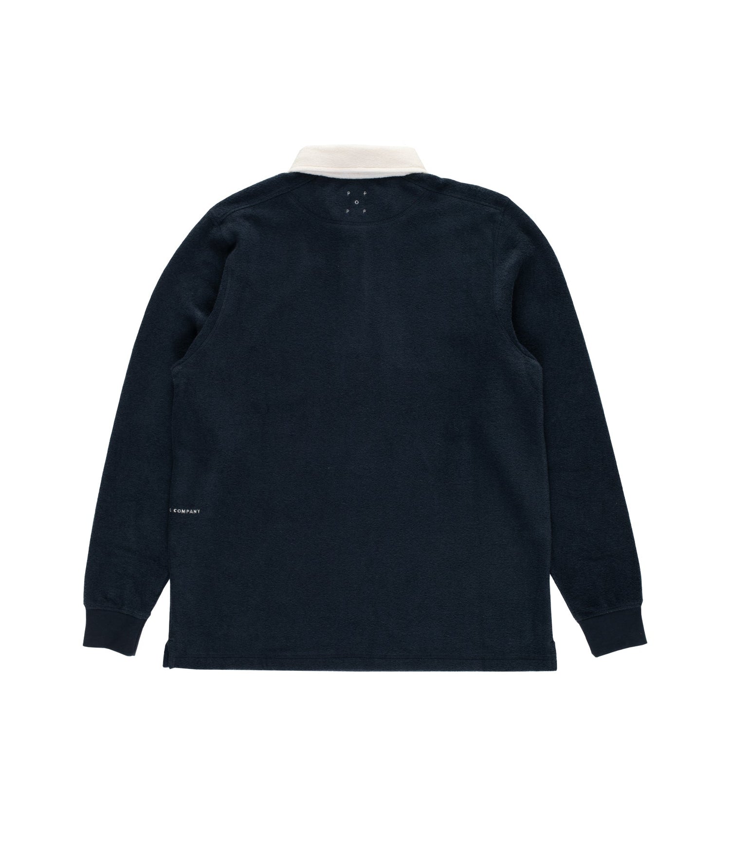 Pop Terry Rugby Polo Shirt Navy