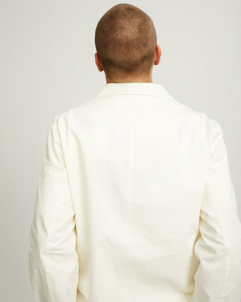 Pop Hewitt Suit Jacket Off White