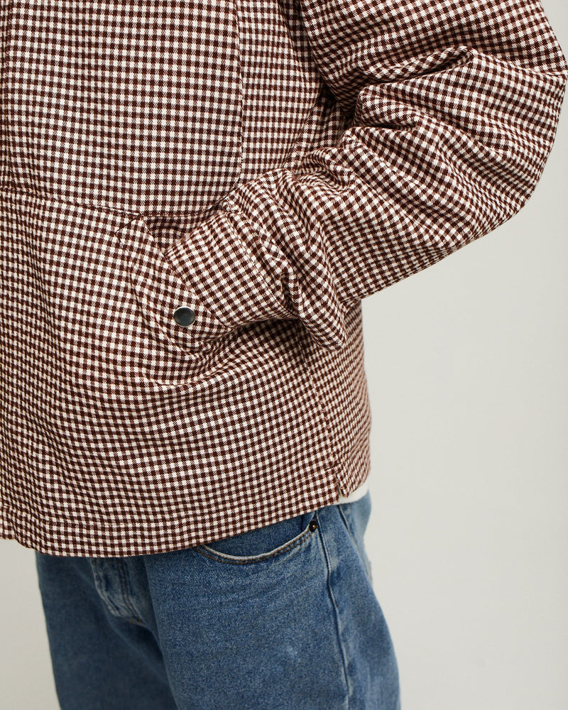 Pop Big Pocket Overshirt Rain Drum/White Pepper