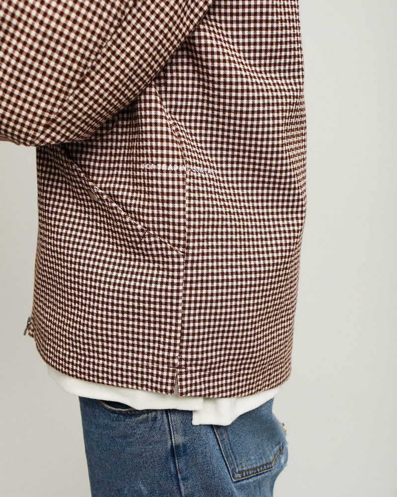 Pop Big Pocket Overshirt Rain Drum/White Pepper