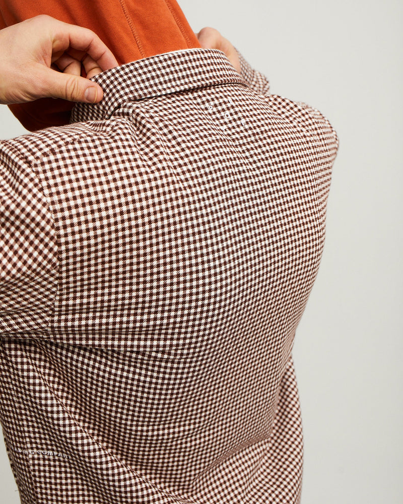 Pop Big Pocket Overshirt Rain Drum/White Pepper