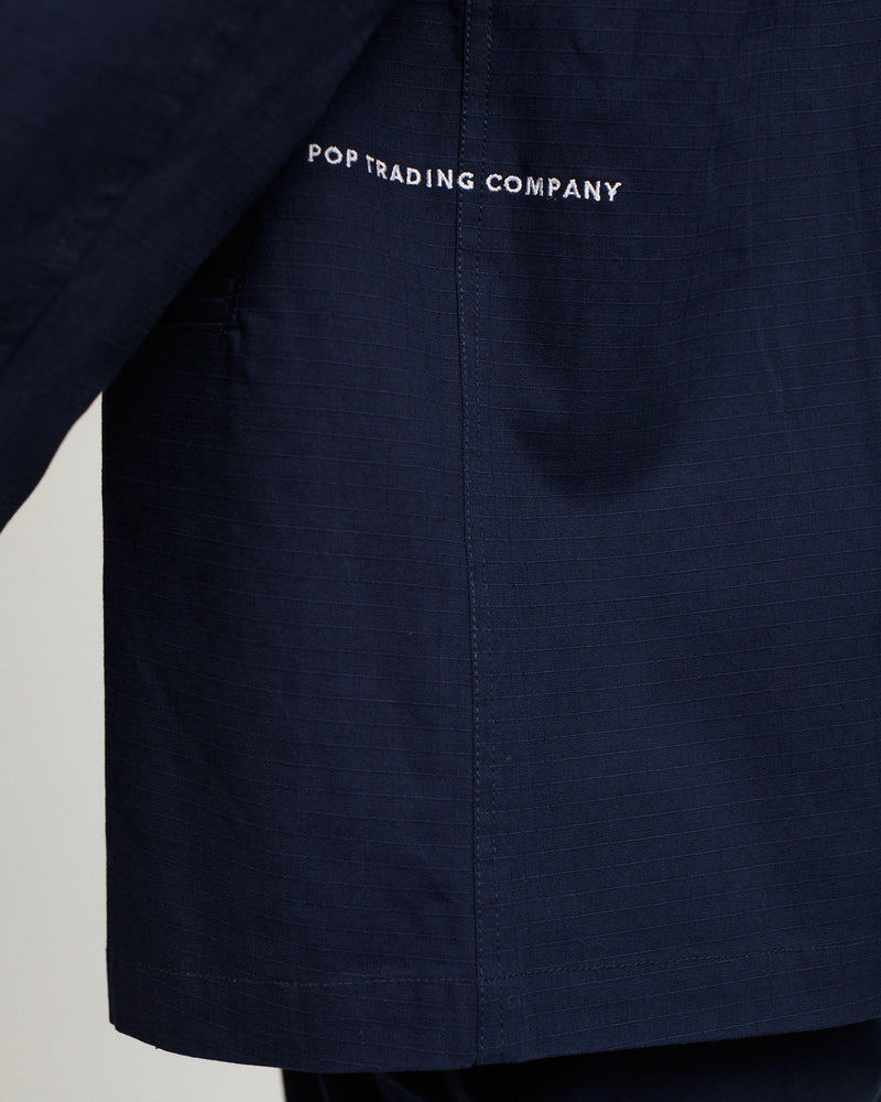 Pop Hewitt Suit Jacket Navy