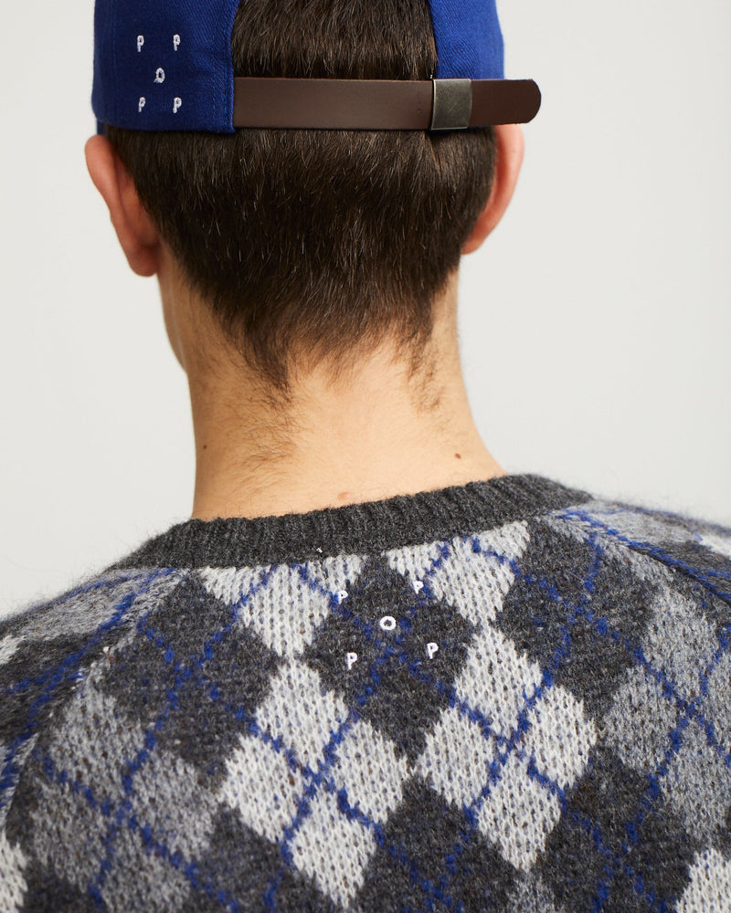 Pop Burlington Knitted Crewneck Anthracite