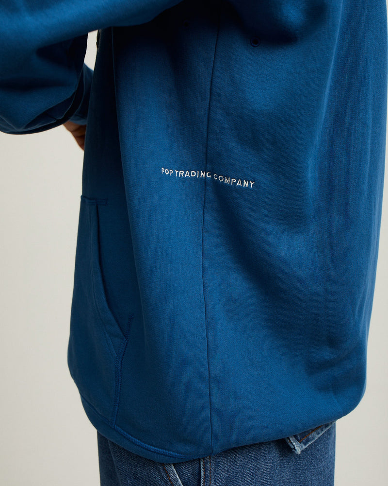 Pop Arch Hooded Sweat Limoges