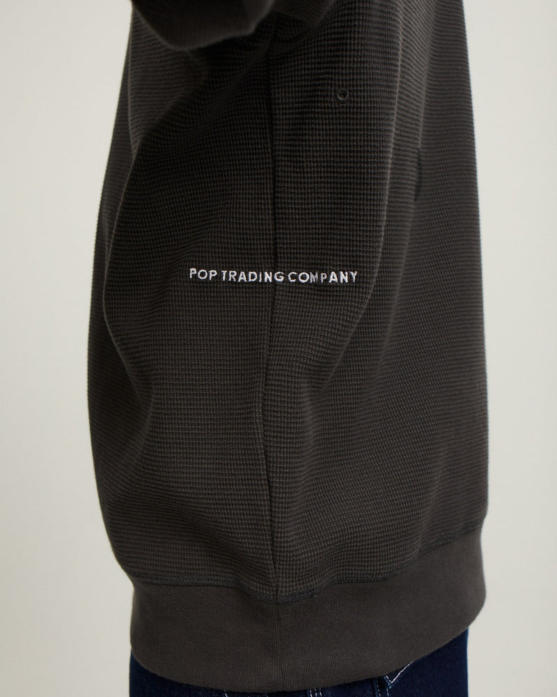 Pop Waffle Crewneck Charcoal