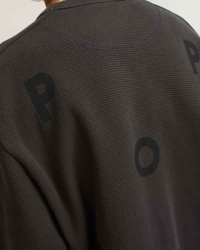 Pop Waffle Crewneck Charcoal