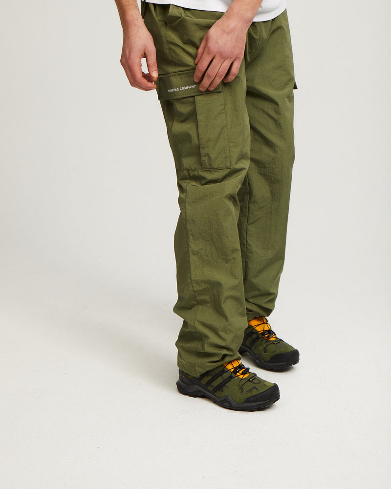 Pop Cargo Track Pants Olivine