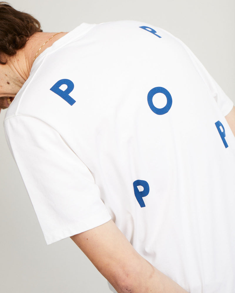 Pop Logo T-Shirt White/Limoges