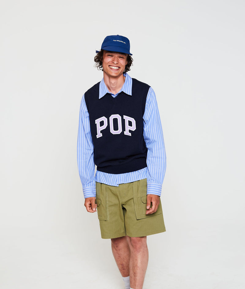 Pop Arch Spencer Knit Navy