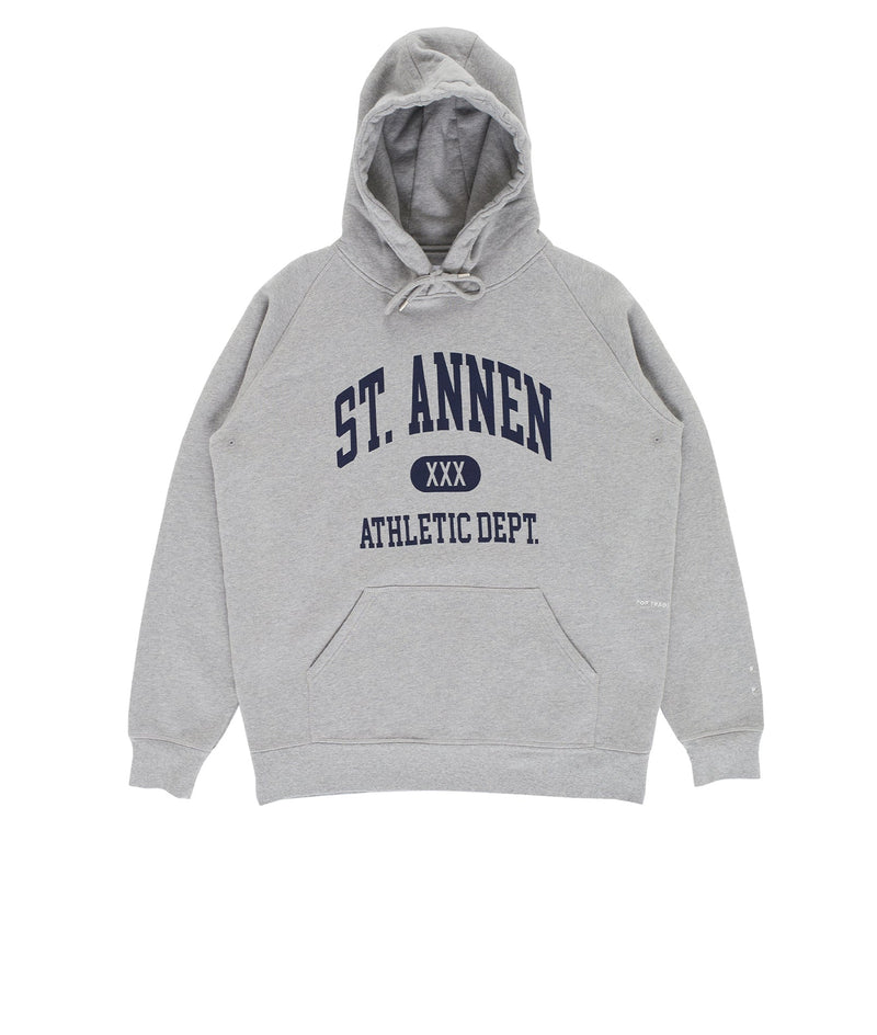 Pop St Annen Hooded Sweat Grey Heather