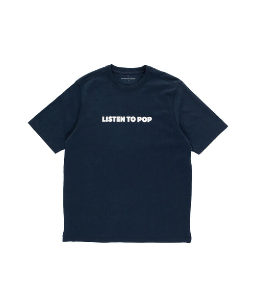Featured Product Image Of Pop Skate Muzik T-Shirt Navy