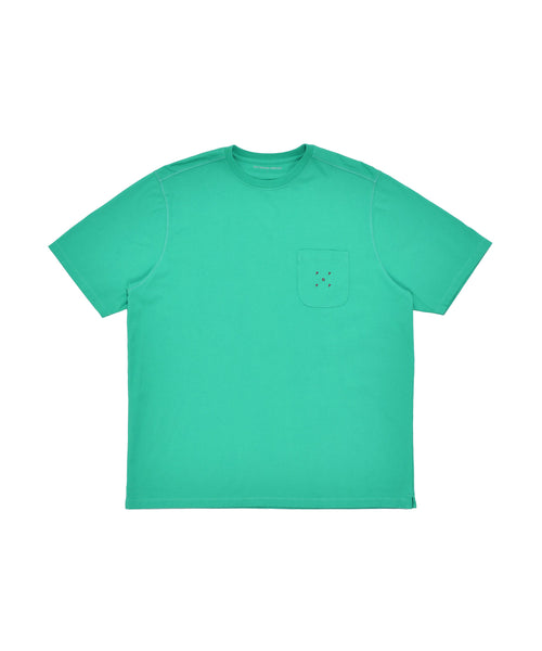Featured Product Image Of Pop Pocket T-Shirt Peacock Green/Rio Red