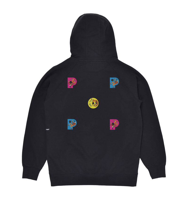 Pop Joost Swarte Hooded Sweat Black