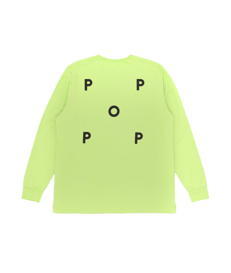 Pop Logo Longsleeve T-Shirt Jade Lime