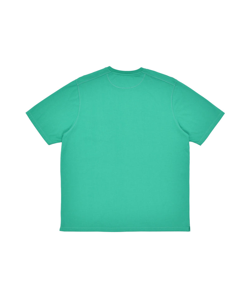Pop Pocket T-Shirt Peacock Green/Rio Red