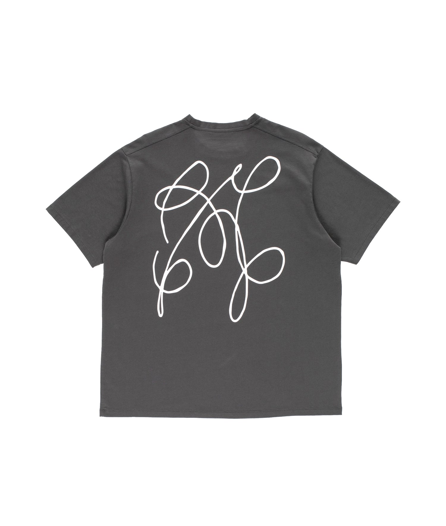 Pop Oneliner T-Shirt Anthracite