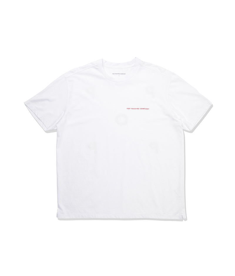 SS19 Logo T-Shirt White Coral