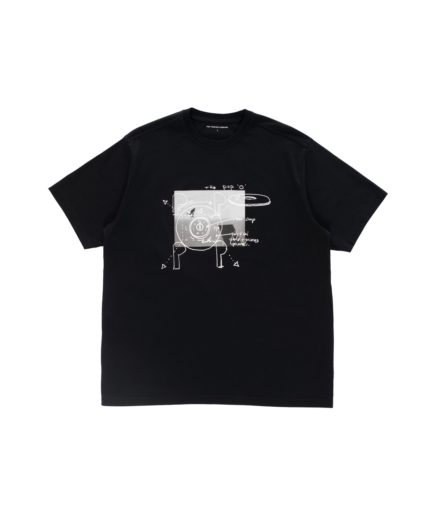 Pop Time T-Shirt Black