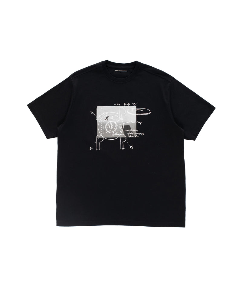 Pop Time T-Shirt Black