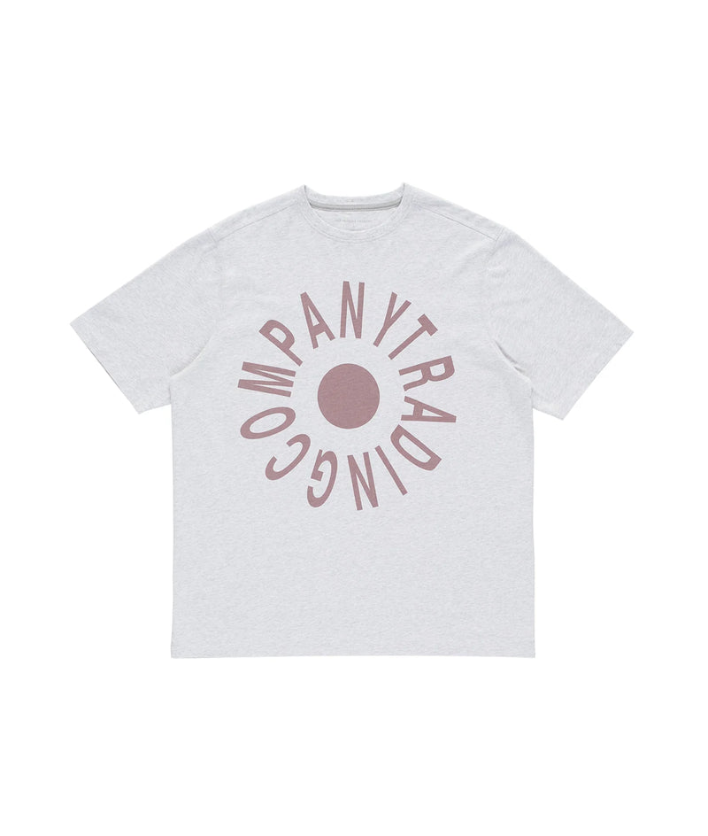 Pop Optical O T-Shirt Ash Grey