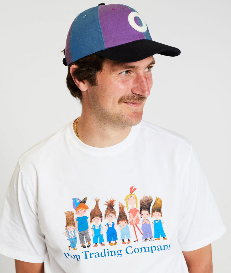 Pop	Fiep O Sixpanel Hat Viola/Peacock Green