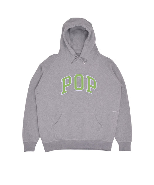 Featured Product Image Of Pop Arch Hooded Sweat Light Heather Grey