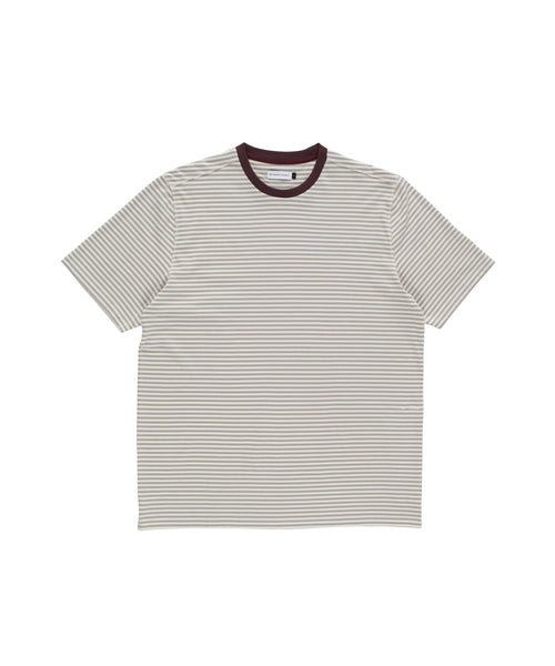 Featured Product Image Of Pop Striped Logo T-Shirt Quarry
