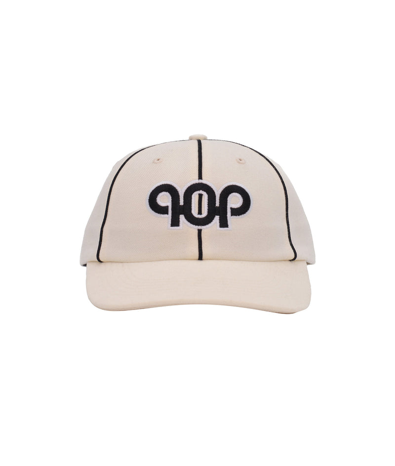 Pop Pub Sixpanel Hat Off White Wool