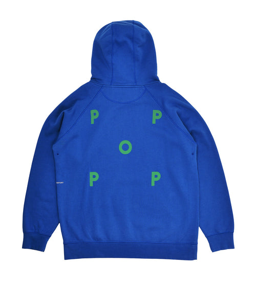 Featured Product Image Of Pop Logo Hooded Sweat Sodalite Blue/Foliage